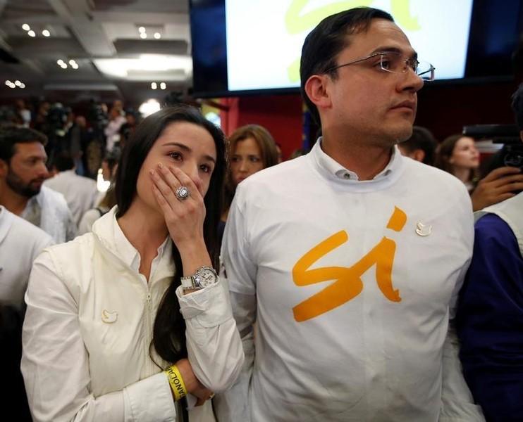 colombian voters stunned by the results of the referendum for peace with farc