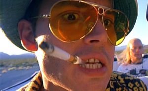 johnny depp & tobey maguire in fear and loathing in las vegas