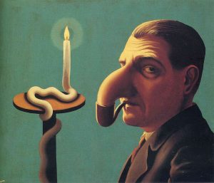 the philosopher's lamp by rene magritte