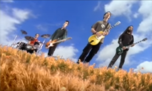 soundgarden playing in the black hole sun video