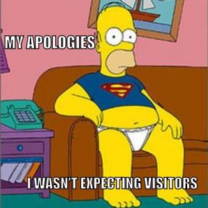 homer apologizing