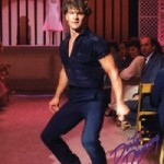 patrick swayze in a pose from dirty dancing--time of your life--vocabualrio en inglés