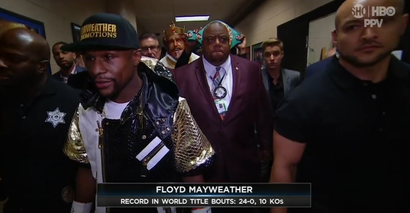 u may be pronouncing mayweather wrong