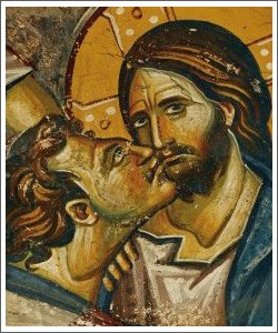judas kissing jesus betrayal