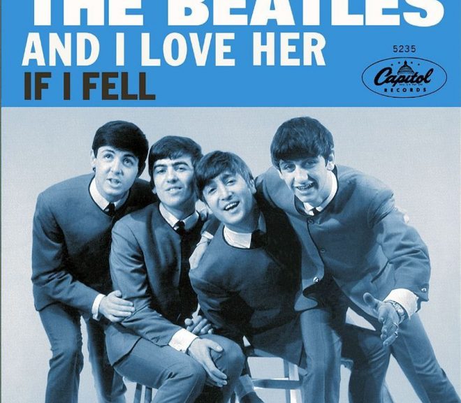 the cover of the beatles single and i love her vocabulario en inglés