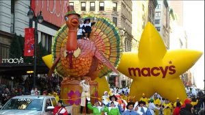 tom turkey in the macy's parade vocabulario en inglés