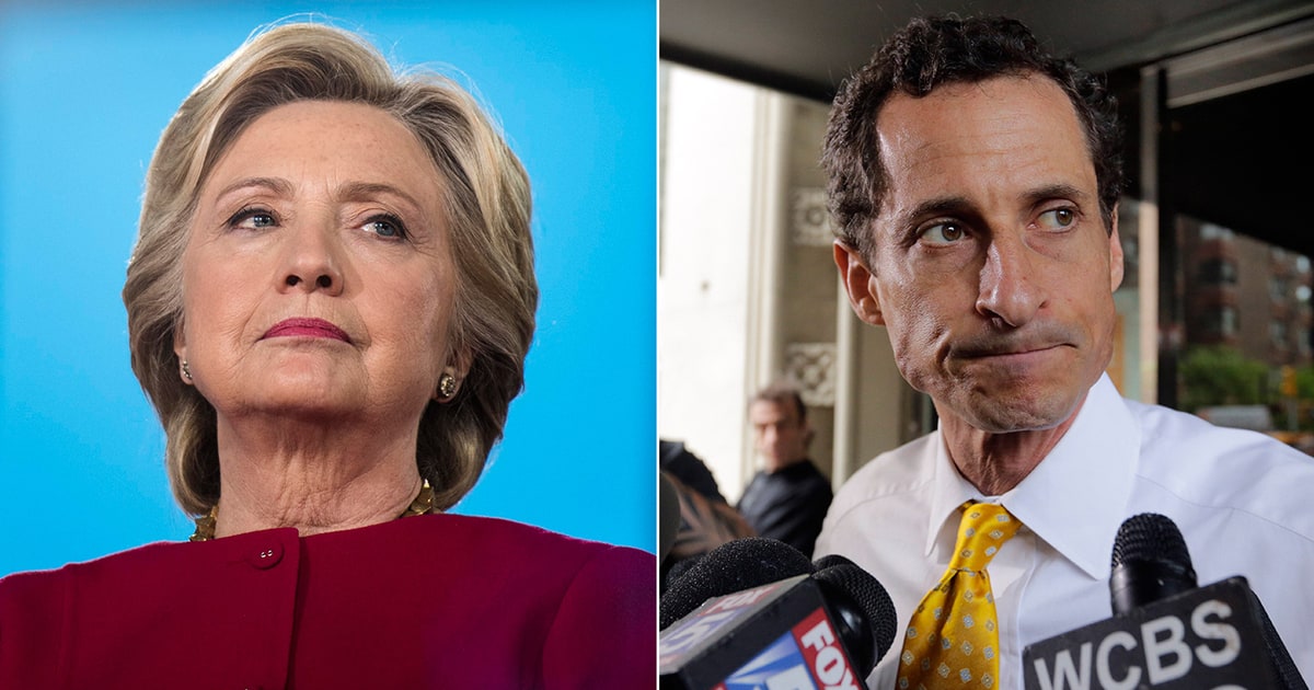 political scandals: weiner sexting, hillary emails & more
