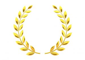 gold laurels