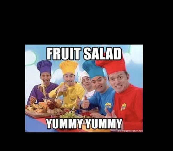 fruit salad yummy yummy: cool english vocabulary from the wiggles’ song (and 4 other songs)