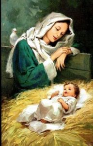 lil baby jesus and his mother mary vocabulario en inglés