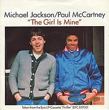 michael jackson & paul mccartney photo for the single the girl is mine--vocabulario en inglés 80s present perfect